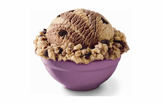Ice Cream in Bowl